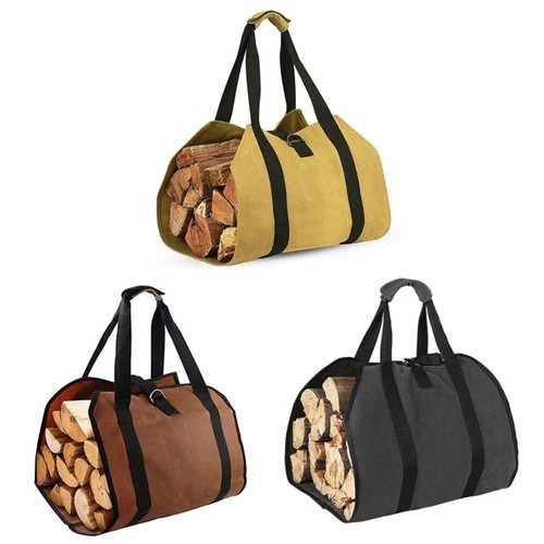 Firewood log carrier - log, canvas
