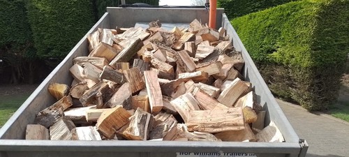 Well seasoned hardwood - well,