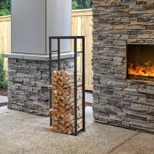 150cm metal firewood - metal, log