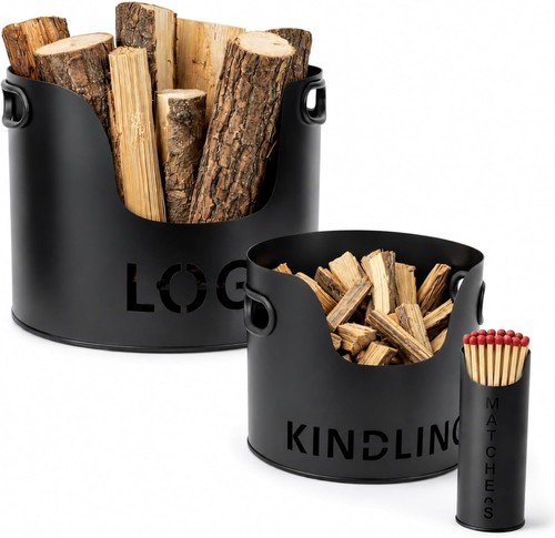 3pc firewood log storage - 3pc,