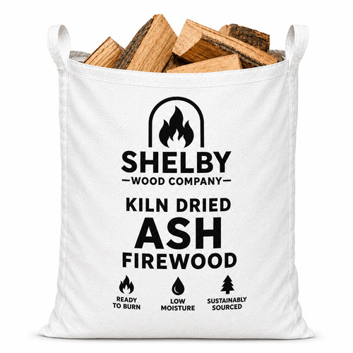 Kiln dried ash firewood logs - ash,