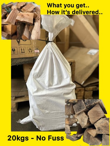 Kiln dried ready burn - dried, to