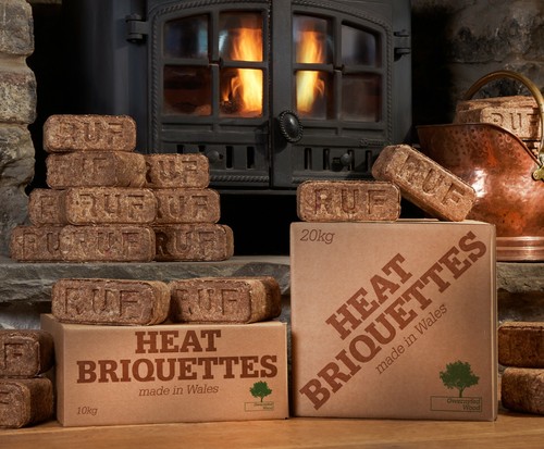 Eco heat log - , briquettes