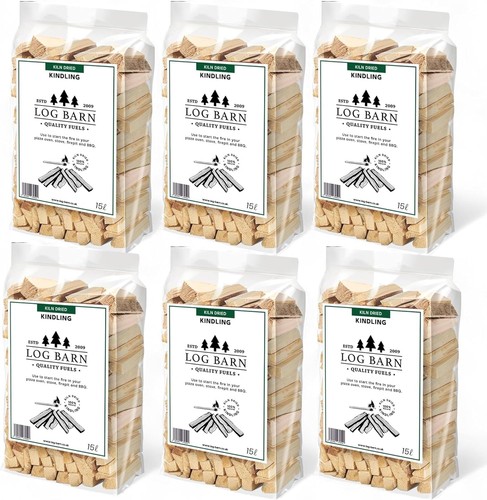 Log barn kiln dried kindling - barn,