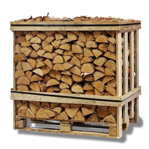 Kiln dried birch - kiln, logs