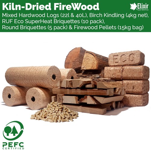 Kiln dried hardwood firewood - hardwood,