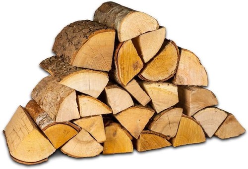 Birch kiln dried hardwood fire - dried,