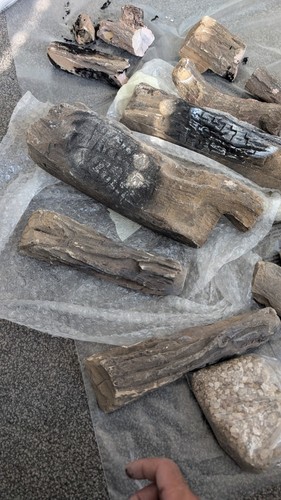 Fire logs - fire, proof