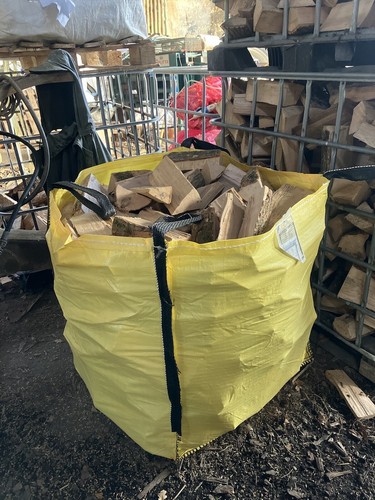 Bulk bag kiln dry hardwood - bag,