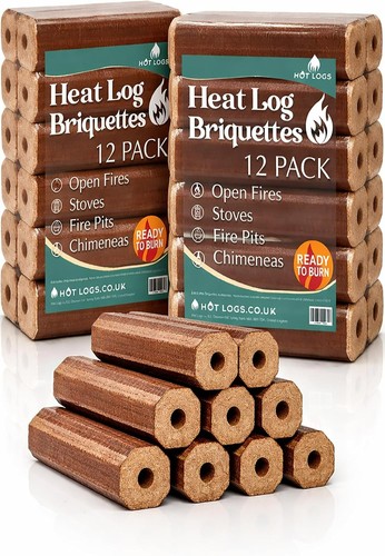 Compressed firewood logs - 24,